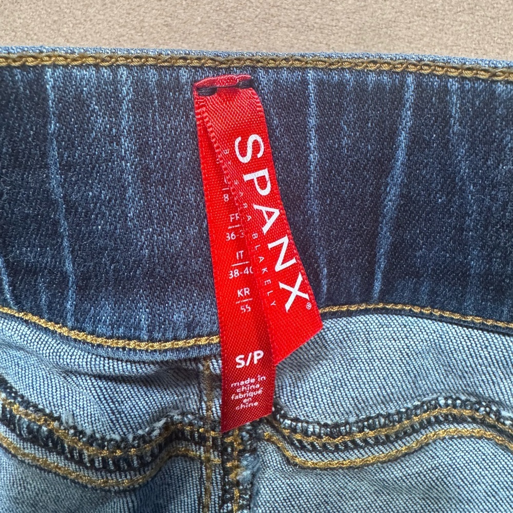 SPANX Dark Blue Skinny Jeans - Picture 4 of 9